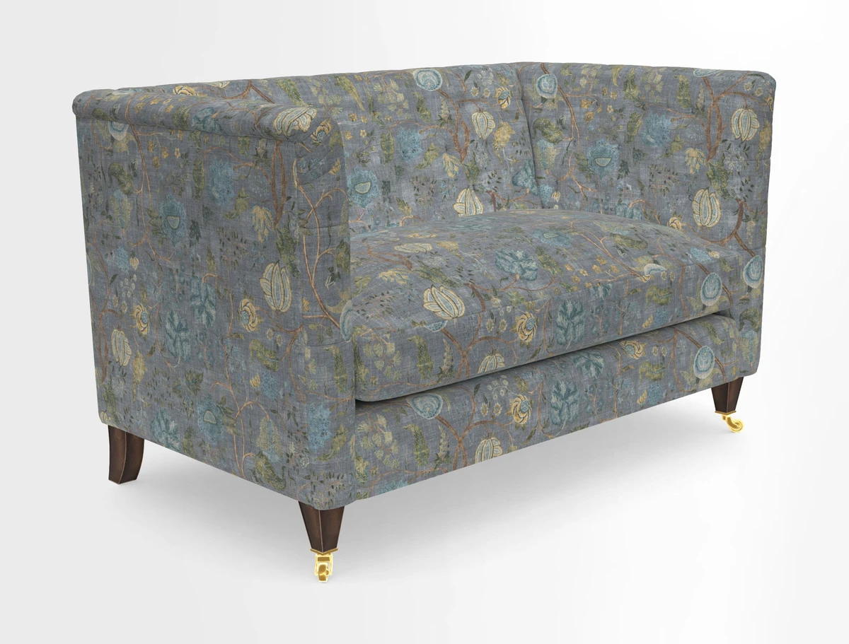 Holt 2 Seater Sofa in Cloth 22 Grand Teton Jade Seat in Cloth 22 Cedar Breaks Jade