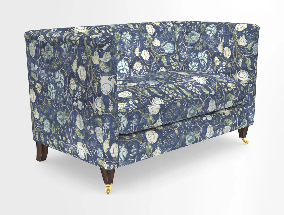 Holt 2 Seater Sofa in Cloth 22 Grand Teton Jade Seat in Cloth 22 Cedar Breaks Jade