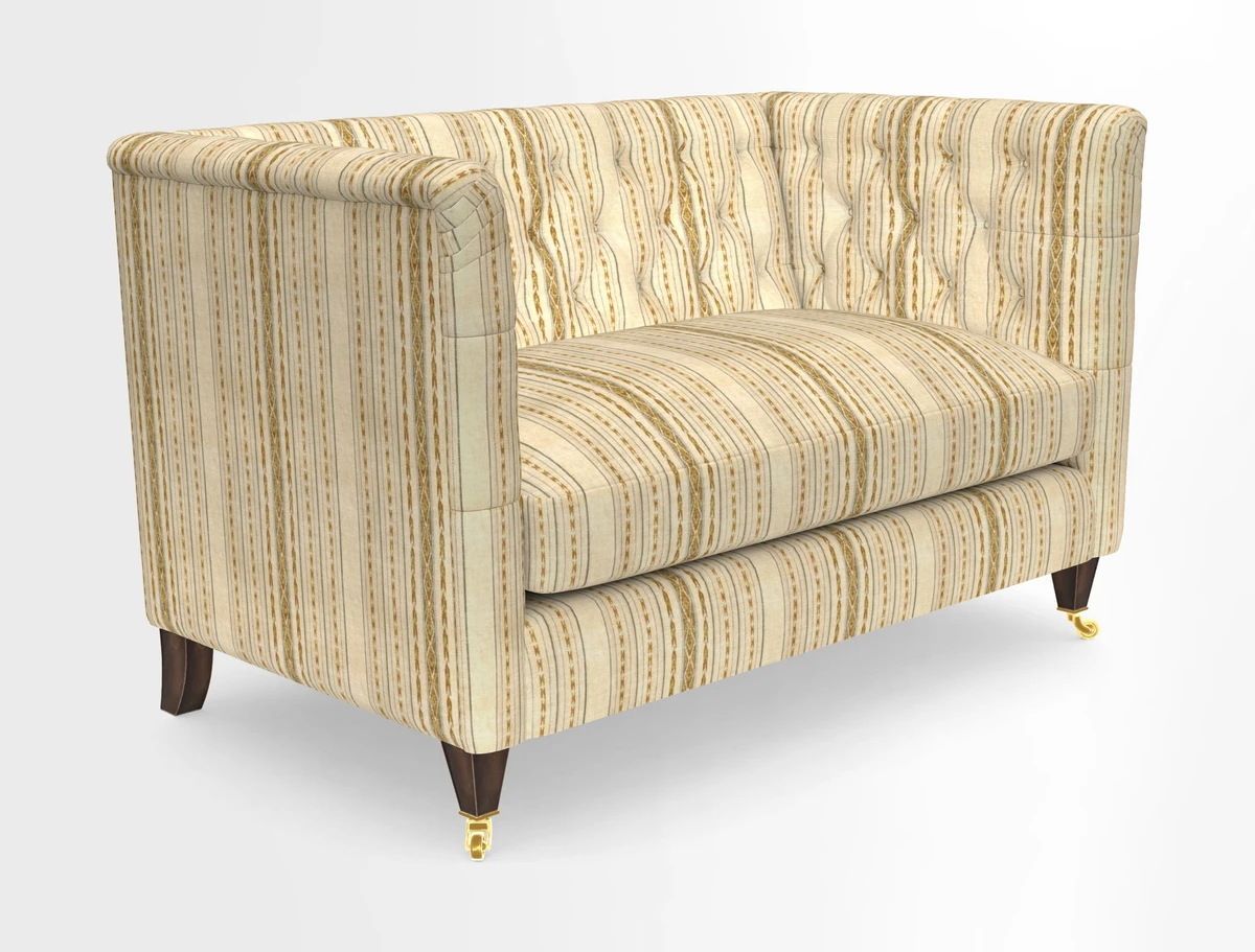 Holt 2 Seater Sofa in Cloth 22 Grand Teton Jade Seat in Cloth 22 Cedar Breaks Jade