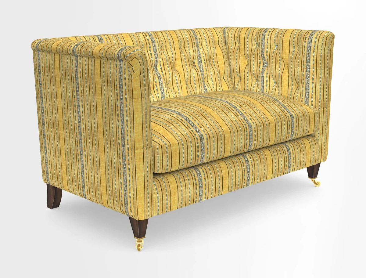 Holt 2 Seater Sofa in Cloth 22 Grand Teton Jade Seat in Cloth 22 Cedar Breaks Jade