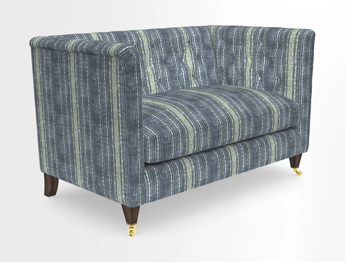 Holt 2 Seater Sofa in Cloth 22 Grand Teton Jade Seat in Cloth 22 Cedar Breaks Jade