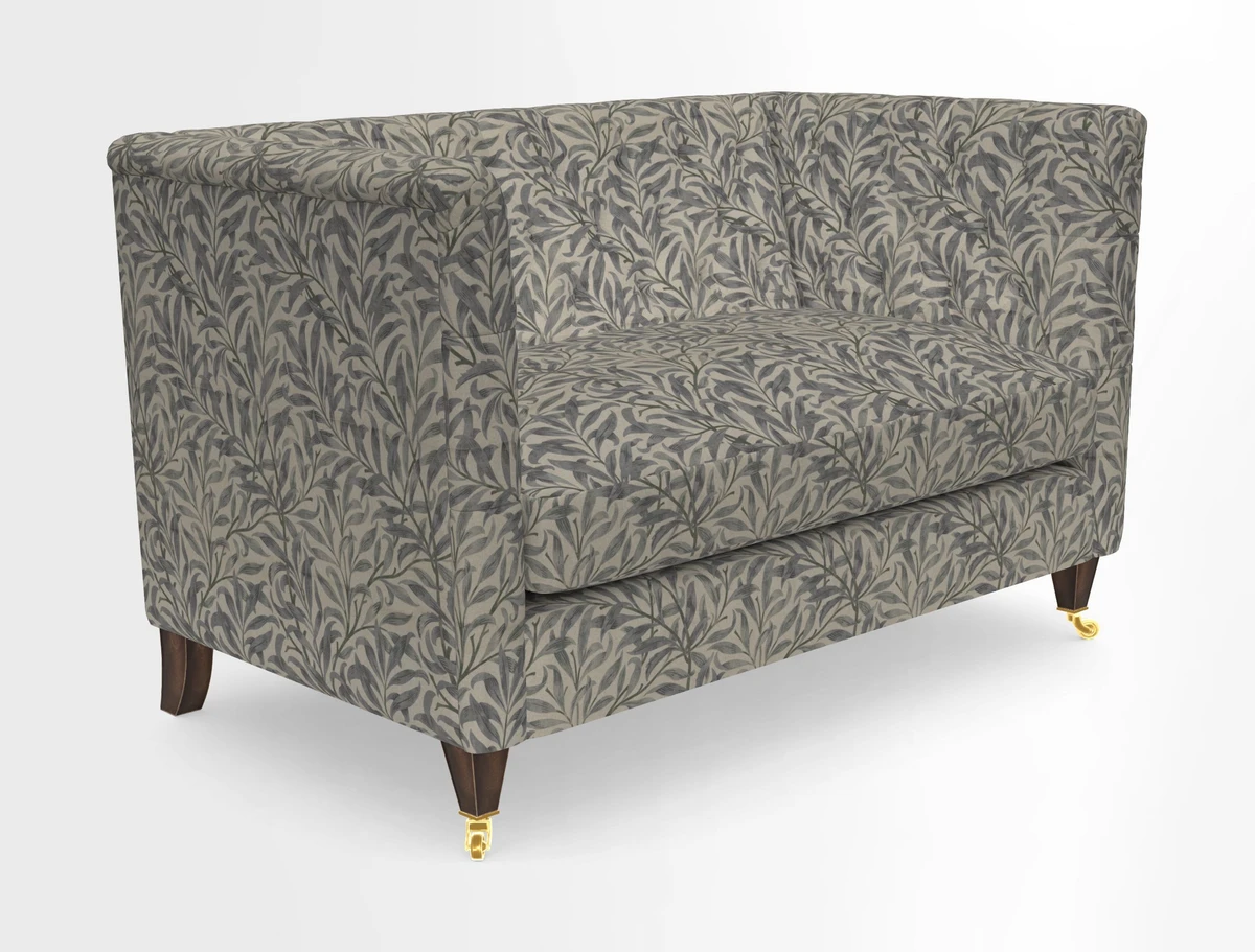Holt 2 Seater Sofa in Cloth 22 Grand Teton Jade Seat in Cloth 22 Cedar Breaks Jade