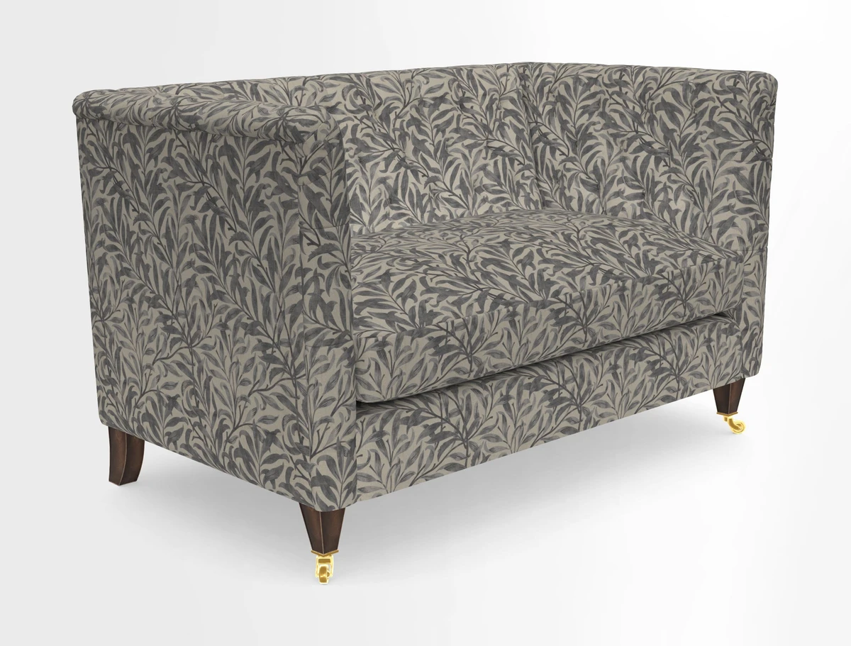 Holt 2 Seater Sofa in Cloth 22 Grand Teton Jade Seat in Cloth 22 Cedar Breaks Jade