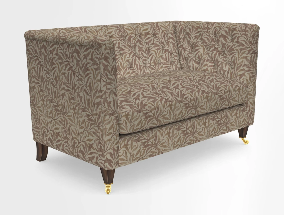 Holt 2 Seater Sofa in Cloth 22 Grand Teton Jade Seat in Cloth 22 Cedar Breaks Jade