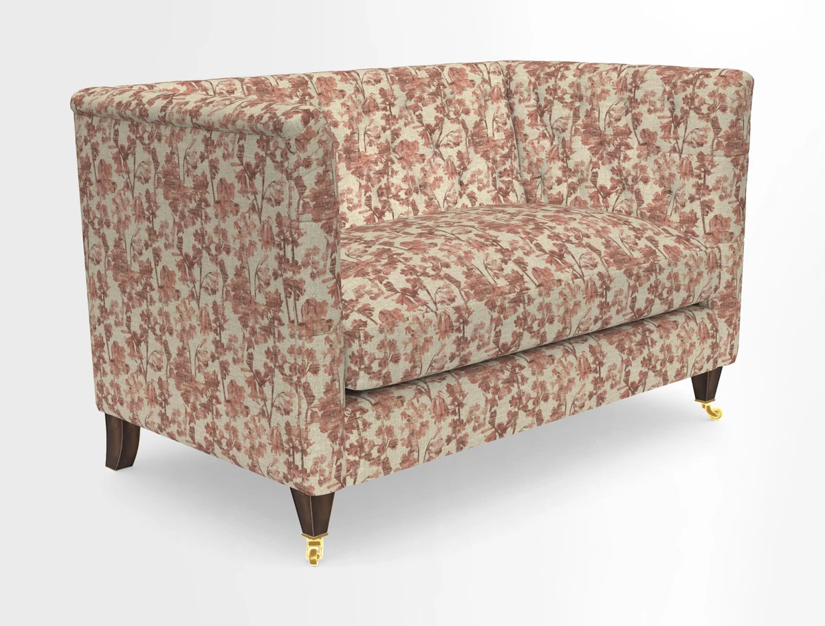 Holt 2 Seater Sofa in Cloth 22 Grand Teton Jade Seat in Cloth 22 Cedar Breaks Jade