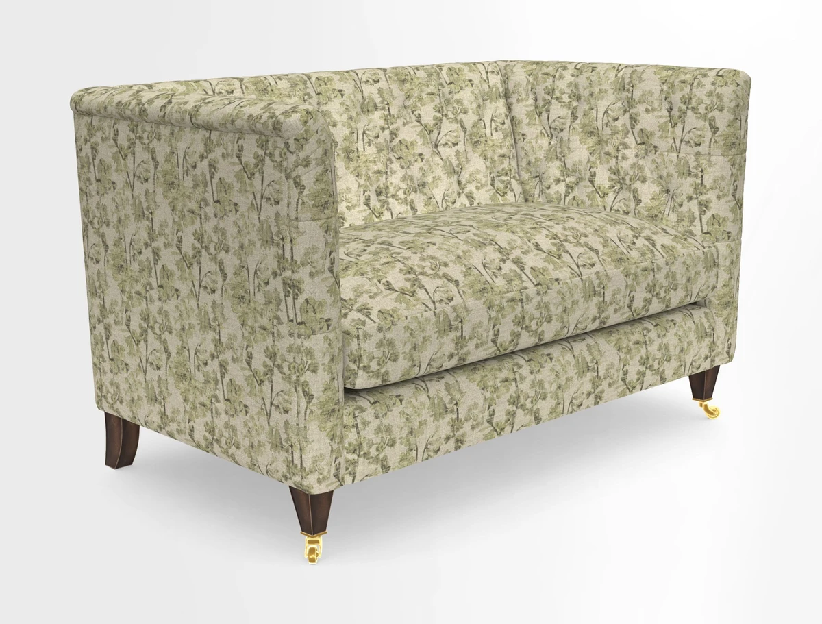 Holt 2 Seater Sofa in Cloth 22 Grand Teton Jade Seat in Cloth 22 Cedar Breaks Jade