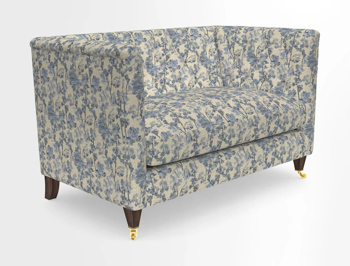 Holt 2 Seater Sofa in Cloth 22 Grand Teton Jade Seat in Cloth 22 Cedar Breaks Jade