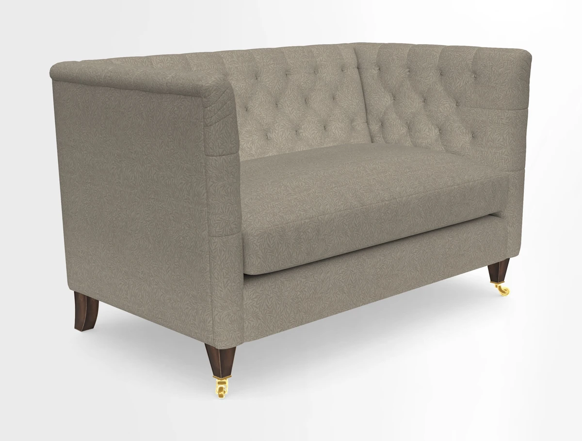 Holt 2 Seater Sofa in Cloth 22 Grand Teton Jade Seat in Cloth 22 Cedar Breaks Jade