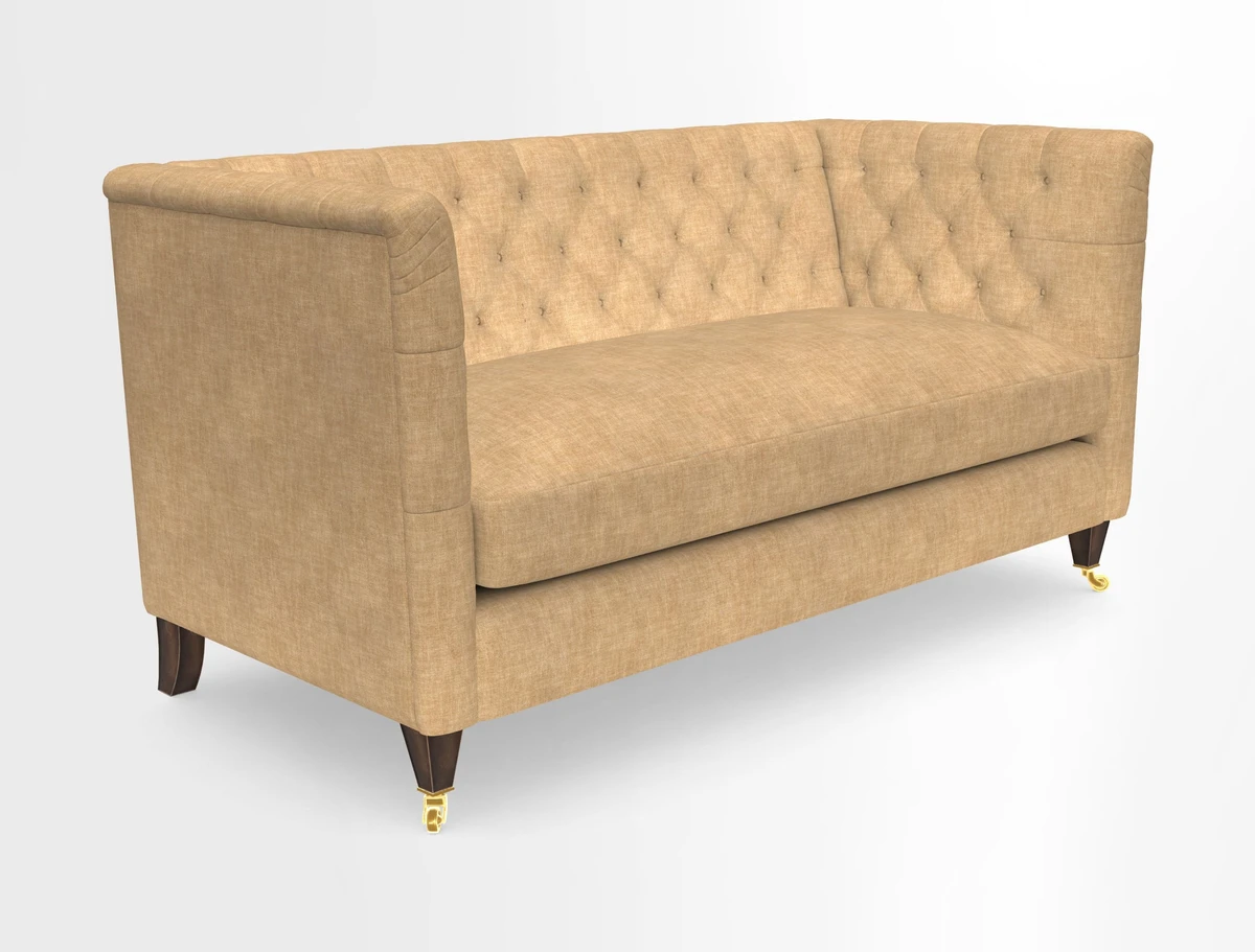 Holt Sofa in Cloth 22 Grand Teton Jade Seat in Cloth 22 Cedar Breaks Jade