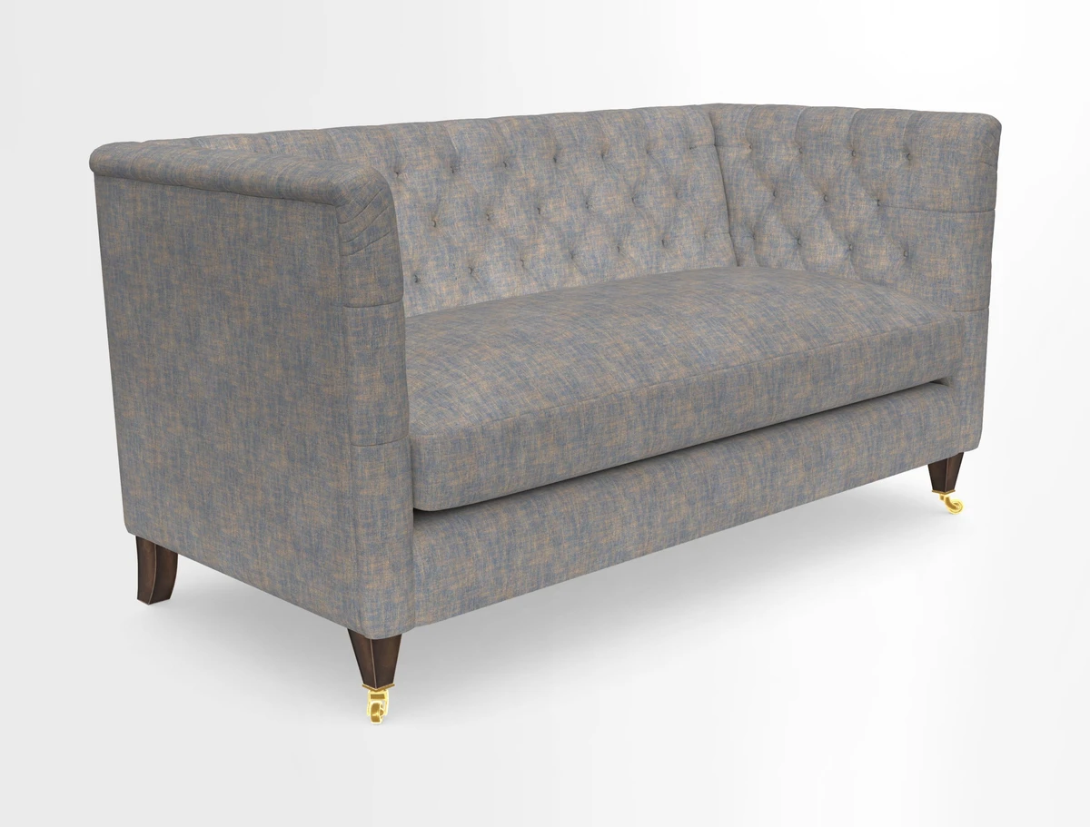 Holt Sofa in Cloth 22 Grand Teton Jade Seat in Cloth 22 Cedar Breaks Jade