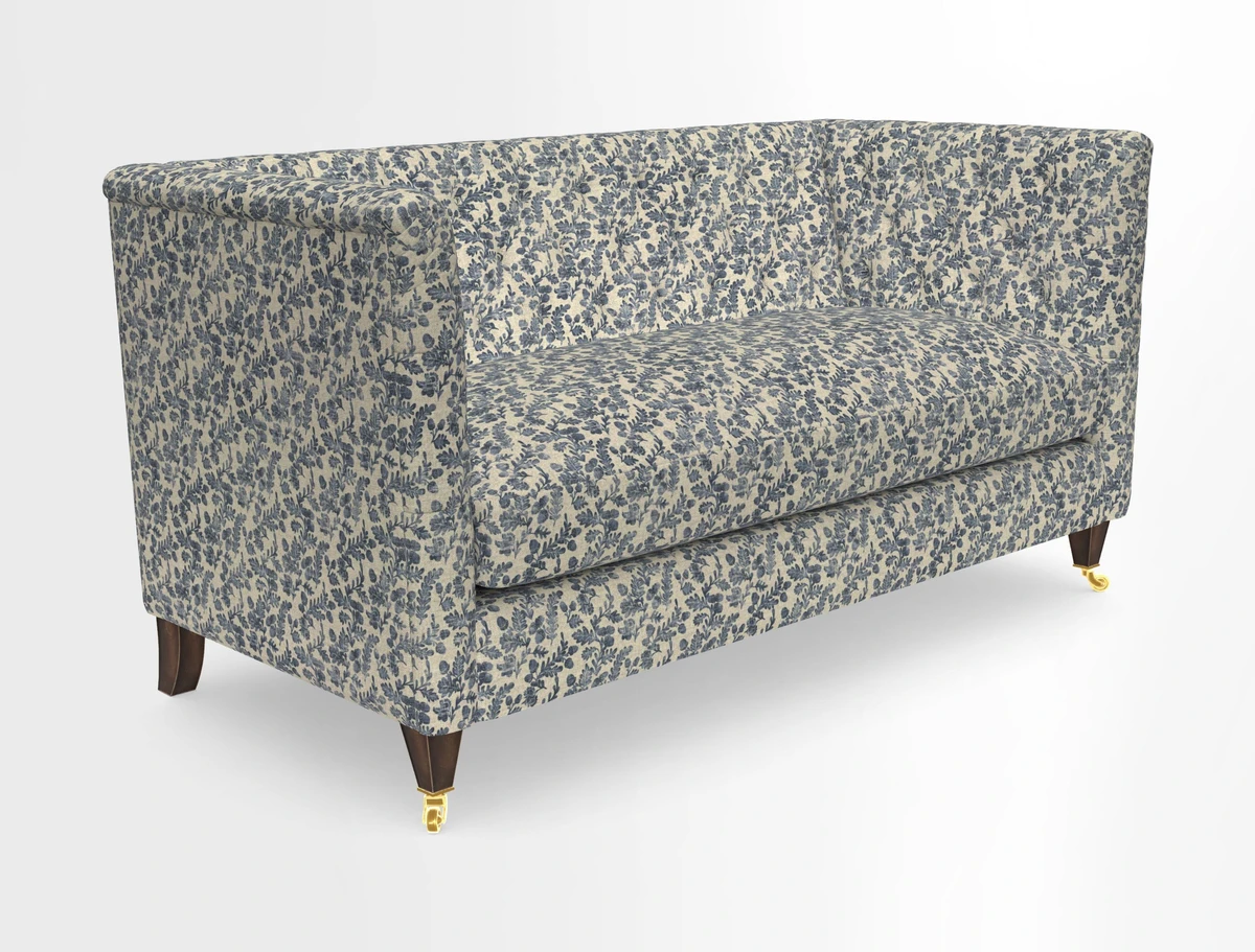 Holt Sofa in Cloth 22 Grand Teton Jade Seat in Cloth 22 Cedar Breaks Jade