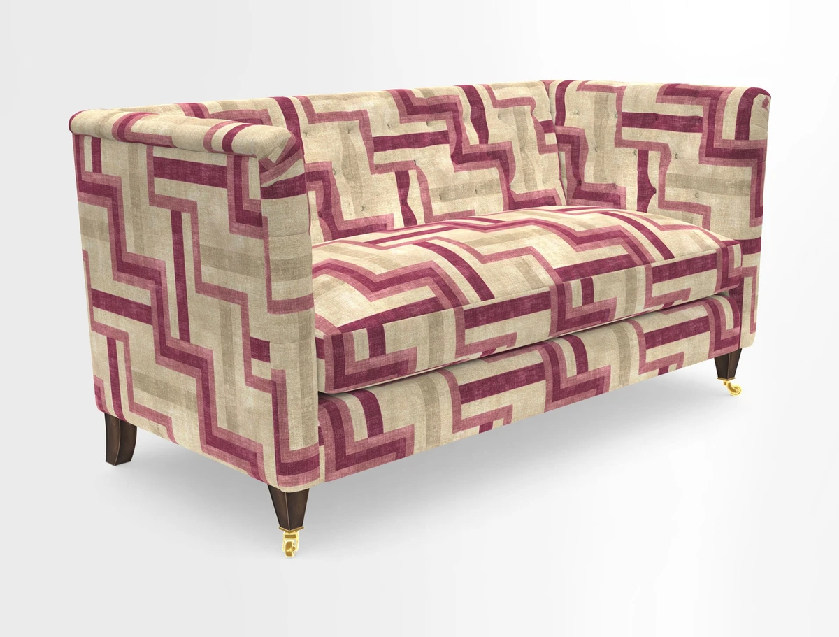 Holt Sofa in Cloth 22 Grand Teton Jade Seat in Cloth 22 Cedar Breaks Jade