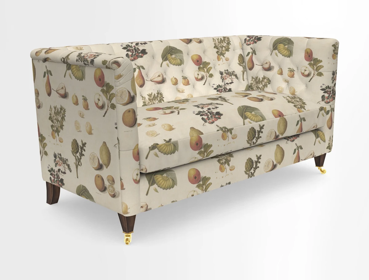 Holt Sofa in Cloth 22 Grand Teton Jade Seat in Cloth 22 Cedar Breaks Jade
