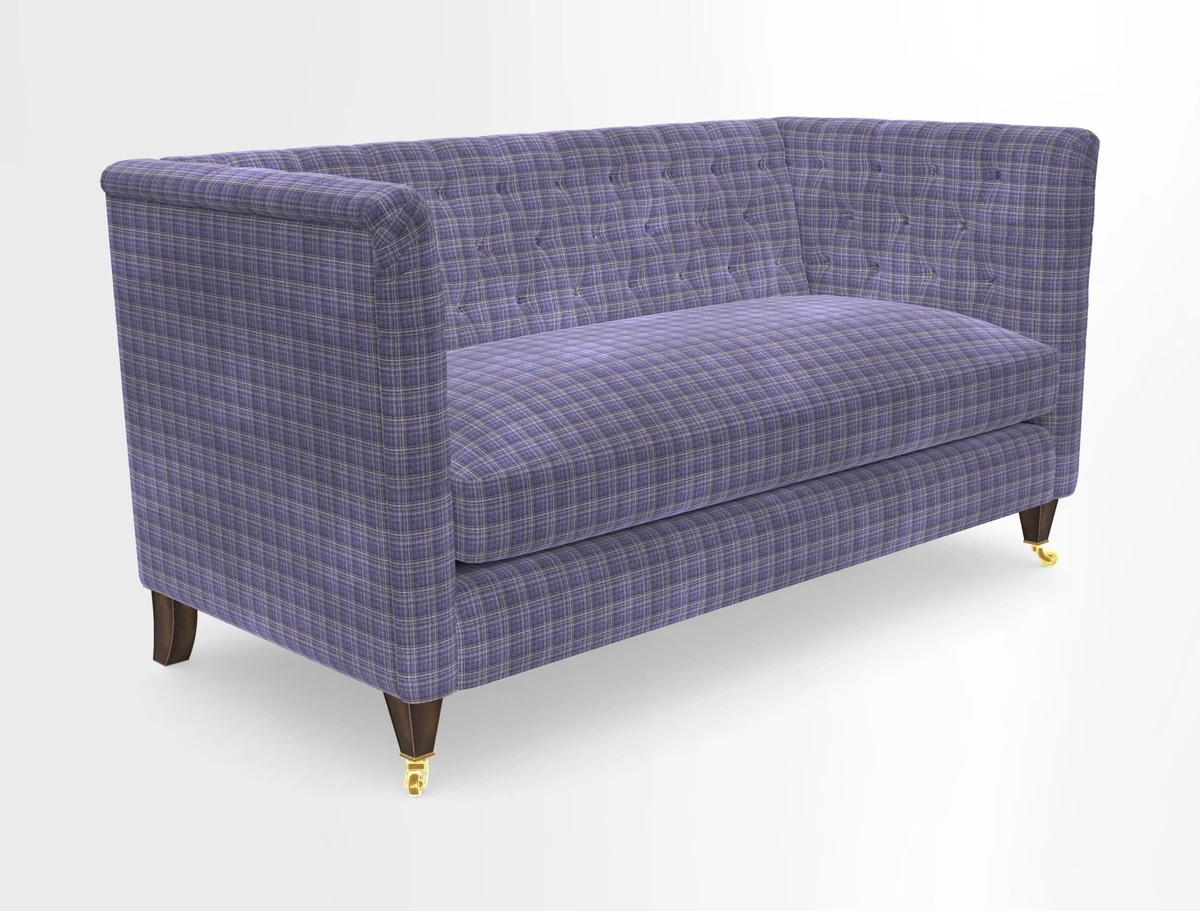 Holt Sofa in Cloth 22 Grand Teton Jade Seat in Cloth 22 Cedar Breaks Jade