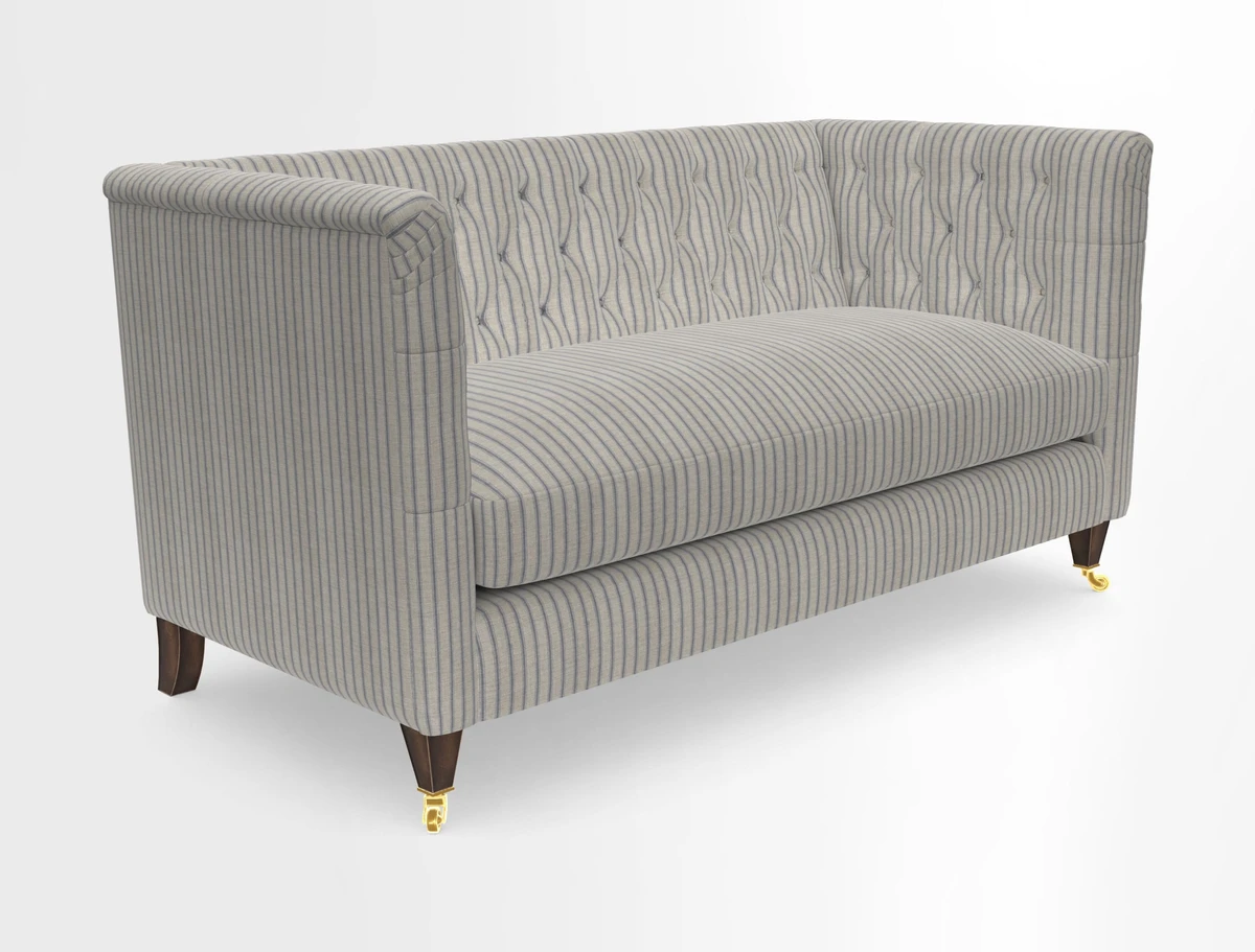 Holt Sofa in Cloth 22 Grand Teton Jade Seat in Cloth 22 Cedar Breaks Jade