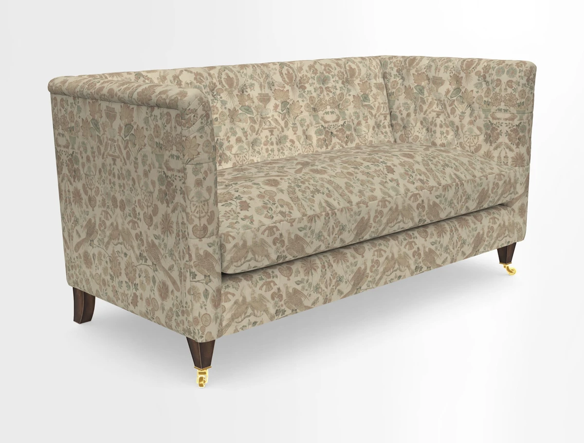 Holt Sofa in Cloth 22 Grand Teton Jade Seat in Cloth 22 Cedar Breaks Jade