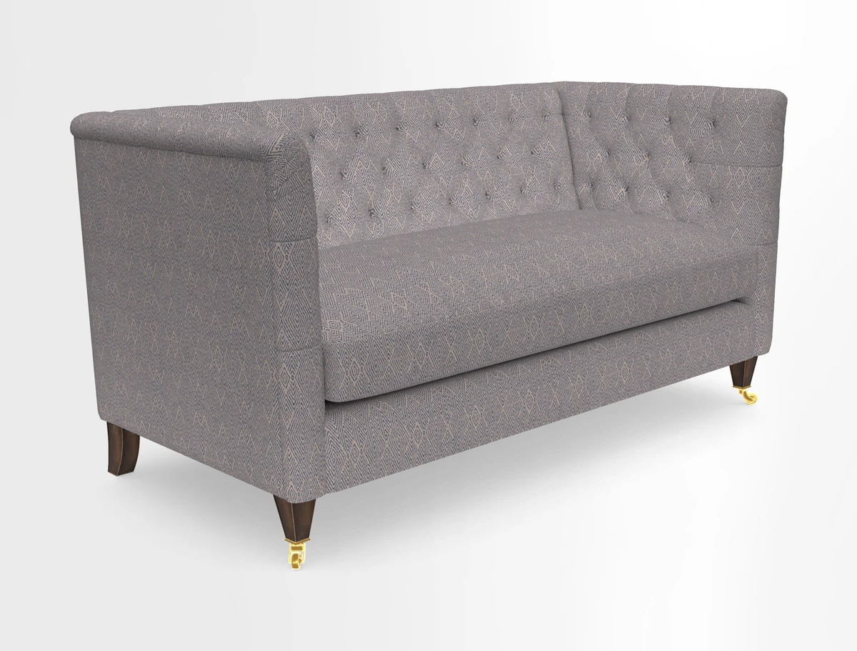 Holt Sofa in Cloth 22 Grand Teton Jade Seat in Cloth 22 Cedar Breaks Jade