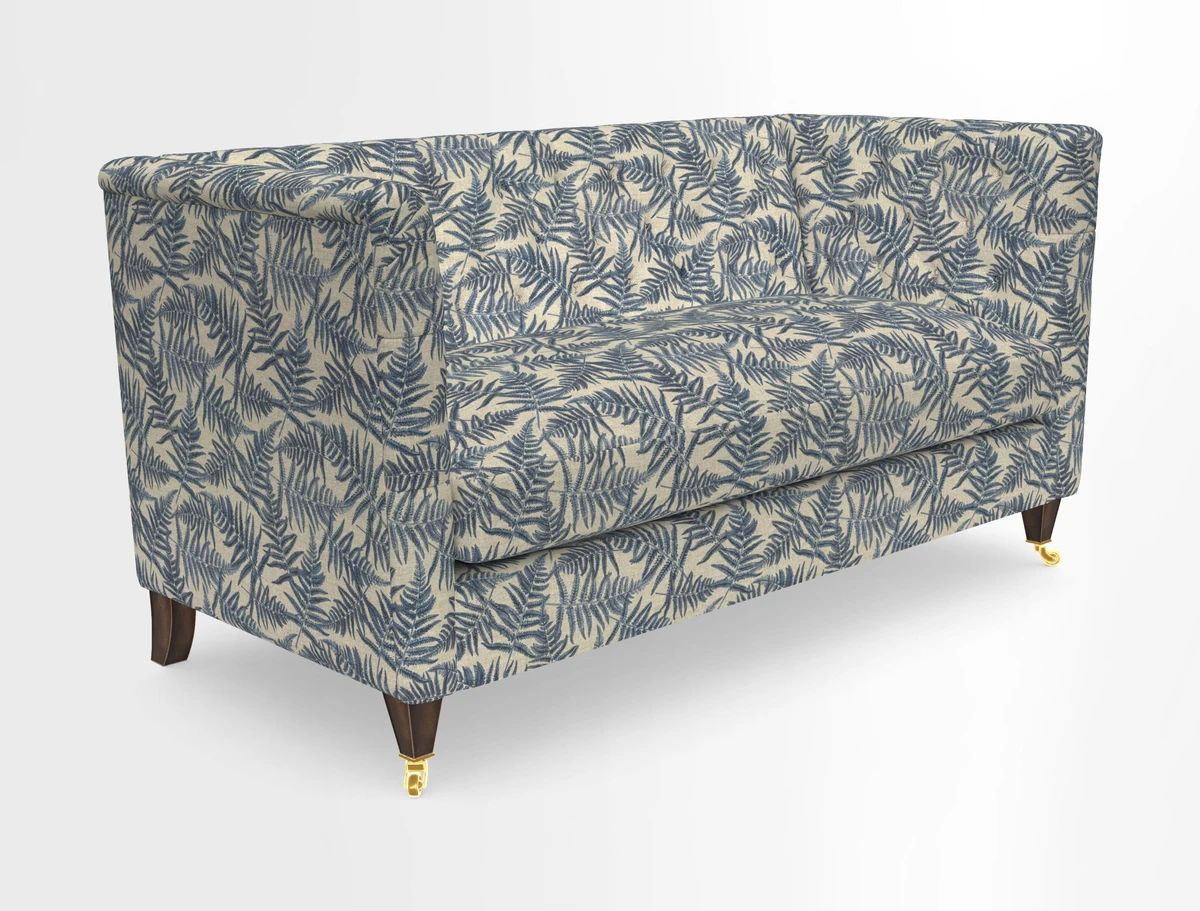 Holt Sofa in Cloth 22 Grand Teton Jade Seat in Cloth 22 Cedar Breaks Jade