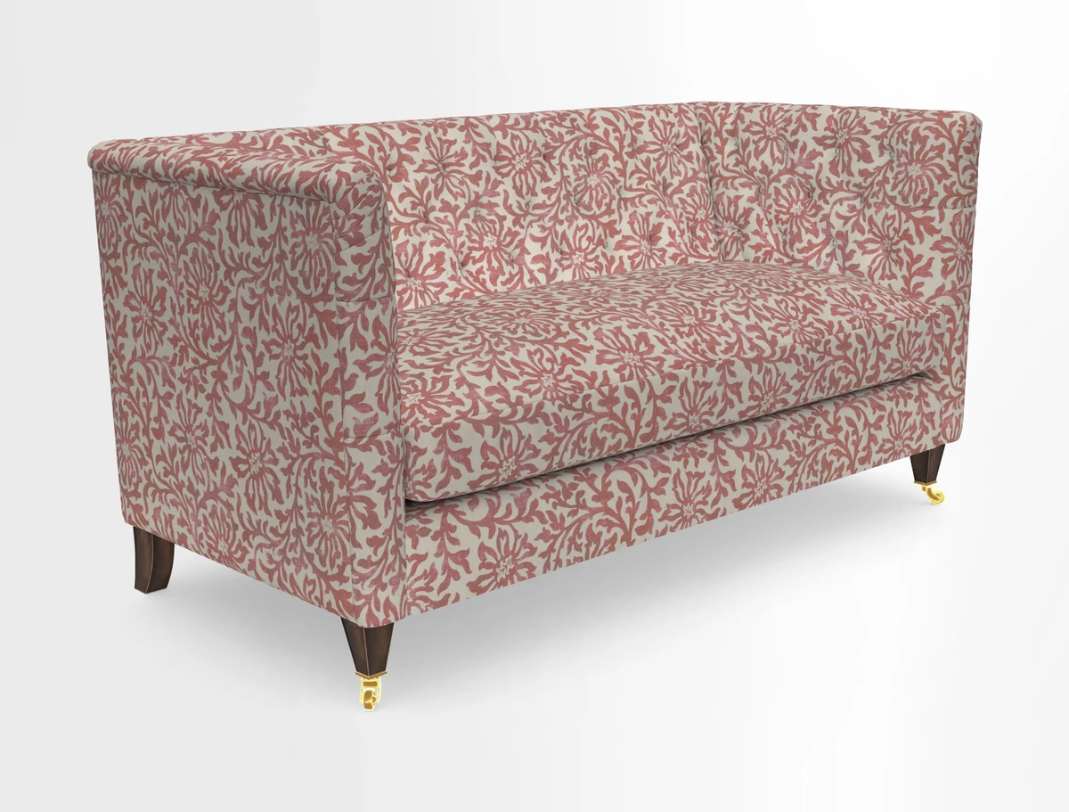 Holt Sofa in Cloth 22 Grand Teton Jade Seat in Cloth 22 Cedar Breaks Jade