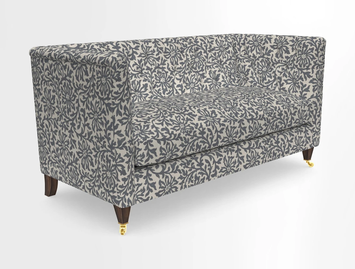 Holt Sofa in Cloth 22 Grand Teton Jade Seat in Cloth 22 Cedar Breaks Jade