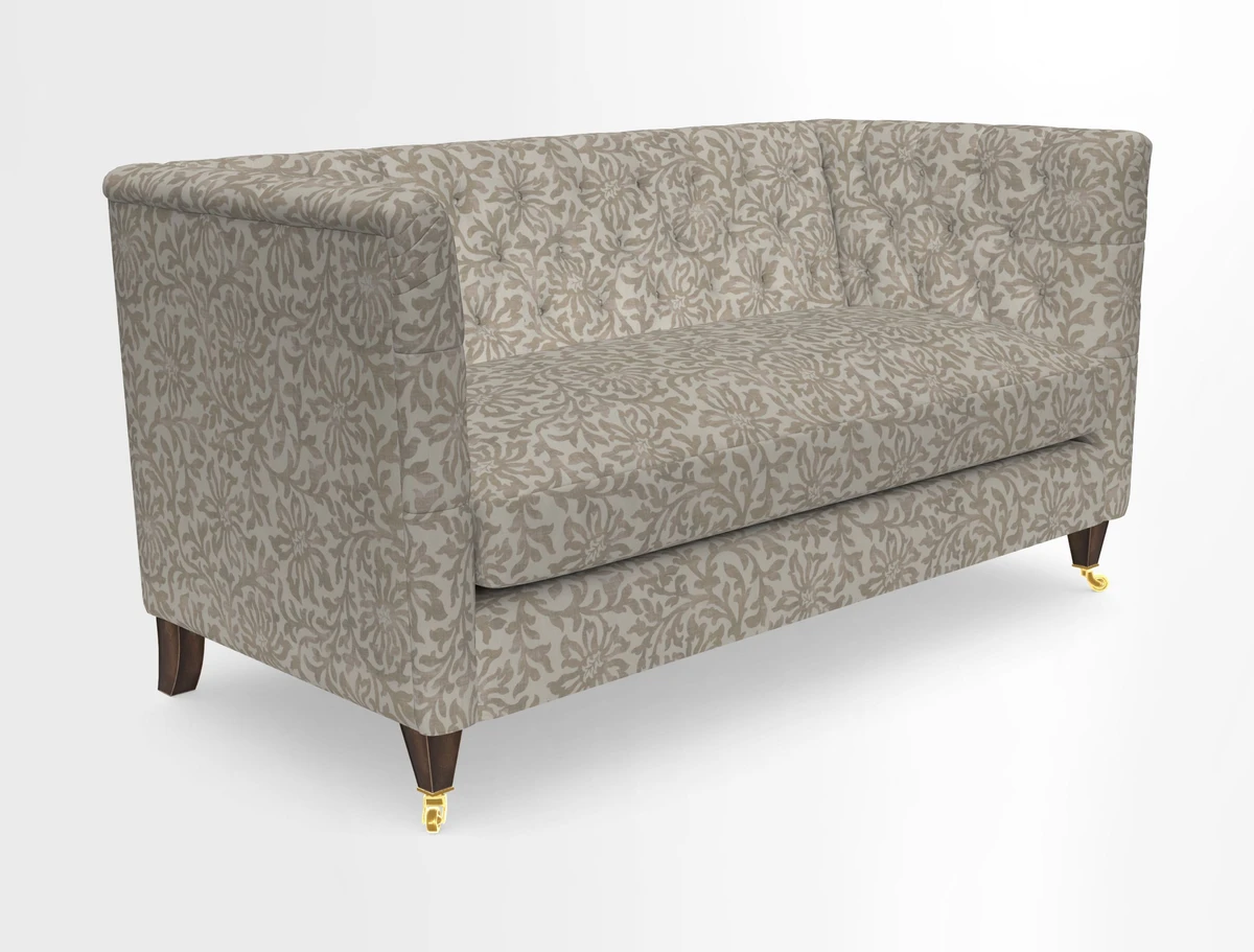 Holt Sofa in Cloth 22 Grand Teton Jade Seat in Cloth 22 Cedar Breaks Jade
