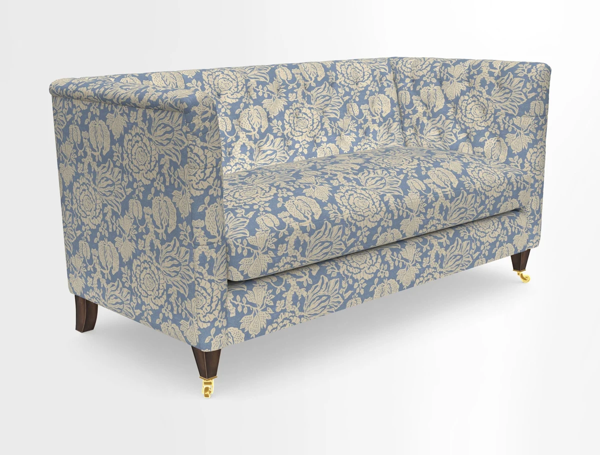 Holt Sofa in Cloth 22 Grand Teton Jade Seat in Cloth 22 Cedar Breaks Jade