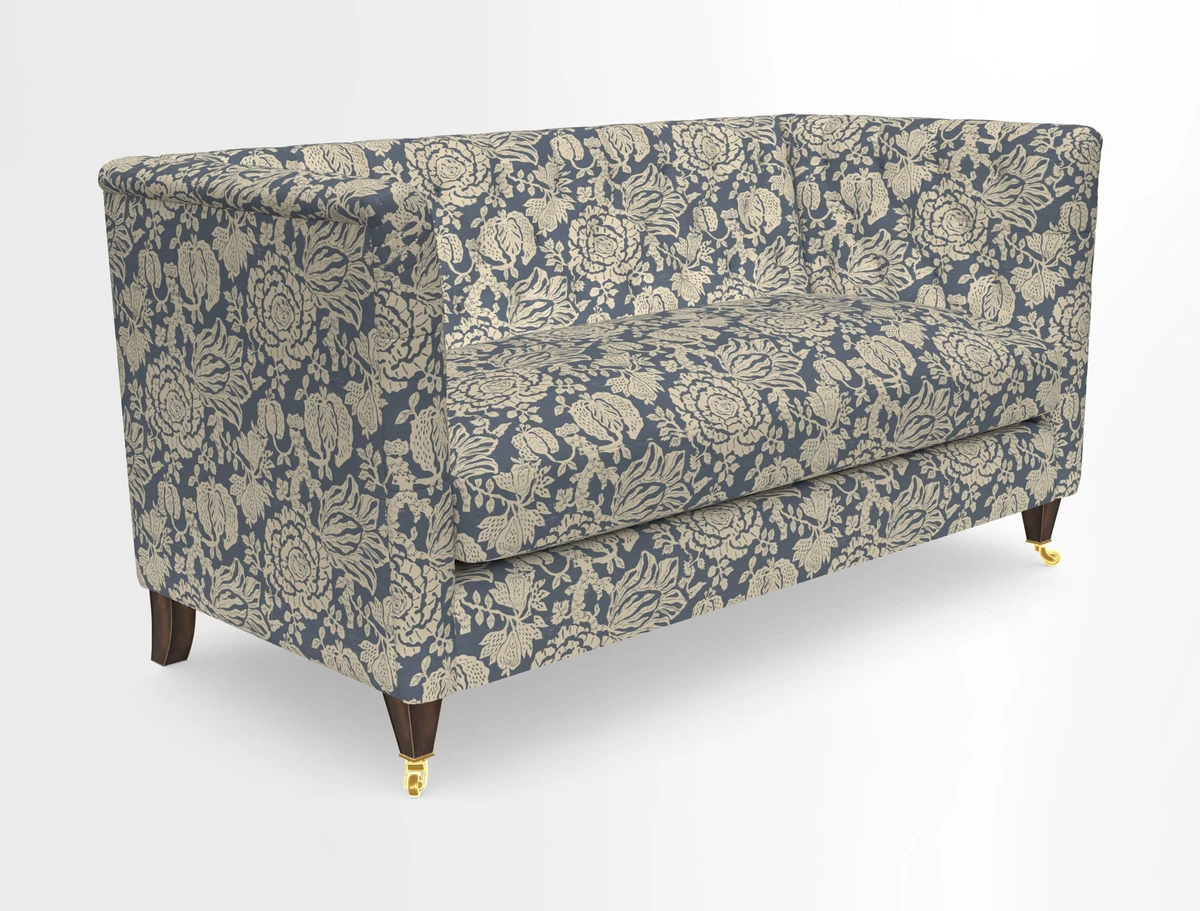 Holt Sofa in Cloth 22 Grand Teton Jade Seat in Cloth 22 Cedar Breaks Jade