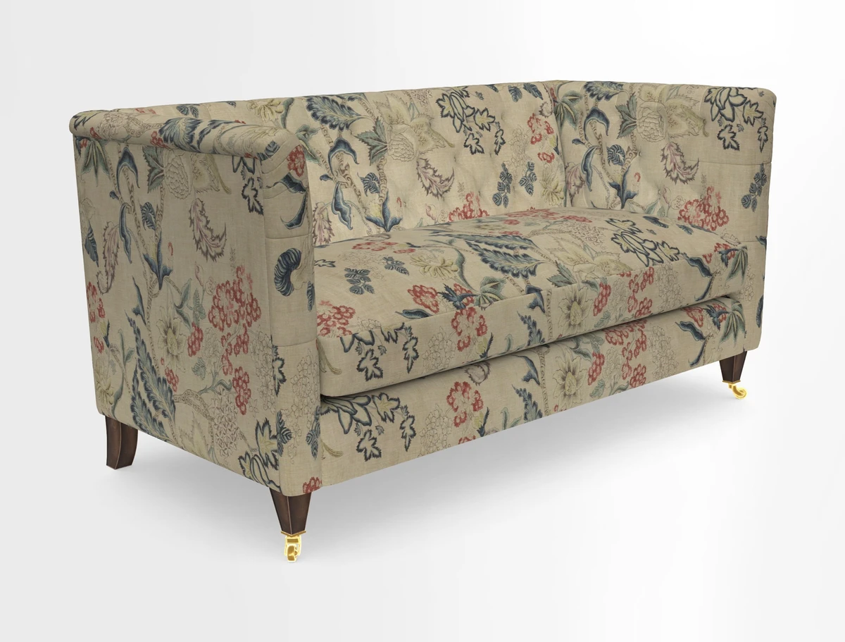 Holt Sofa in Cloth 22 Grand Teton Jade Seat in Cloth 22 Cedar Breaks Jade