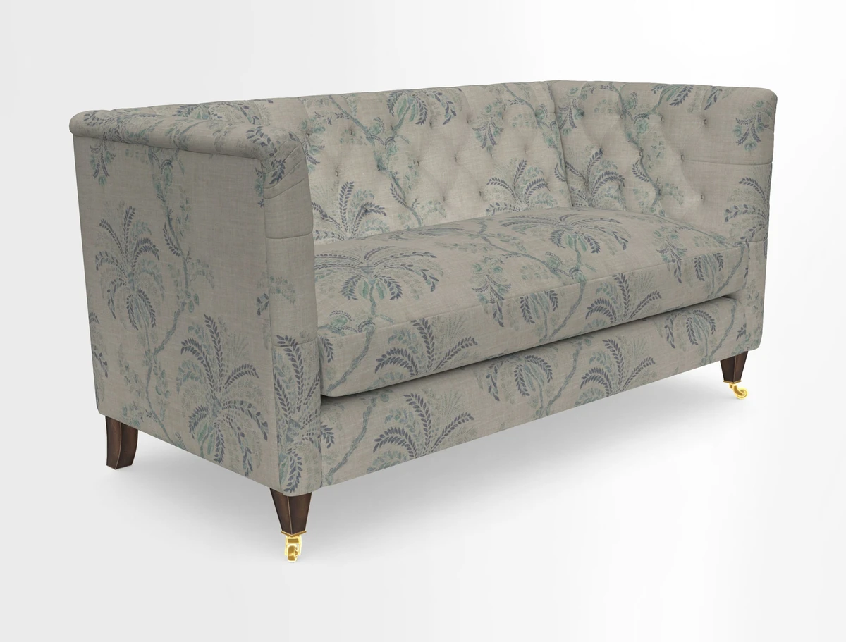 Holt Sofa in Cloth 22 Grand Teton Jade Seat in Cloth 22 Cedar Breaks Jade