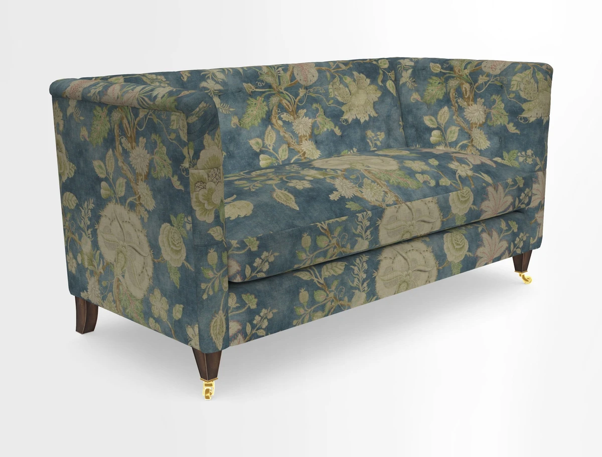 Holt Sofa in Cloth 22 Grand Teton Jade Seat in Cloth 22 Cedar Breaks Jade
