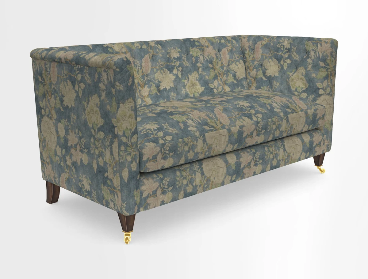 Holt Sofa in Cloth 22 Grand Teton Jade Seat in Cloth 22 Cedar Breaks Jade