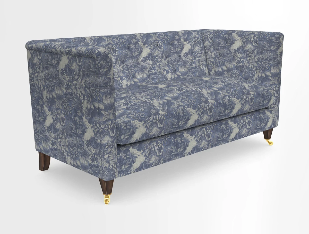 Holt Sofa in Cloth 22 Grand Teton Jade Seat in Cloth 22 Cedar Breaks Jade