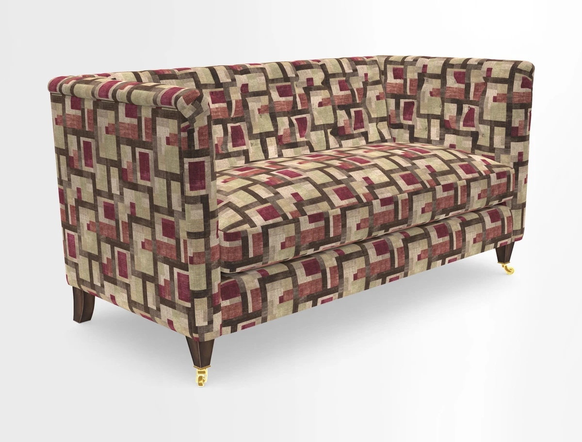 Holt Sofa in Cloth 22 Grand Teton Jade Seat in Cloth 22 Cedar Breaks Jade
