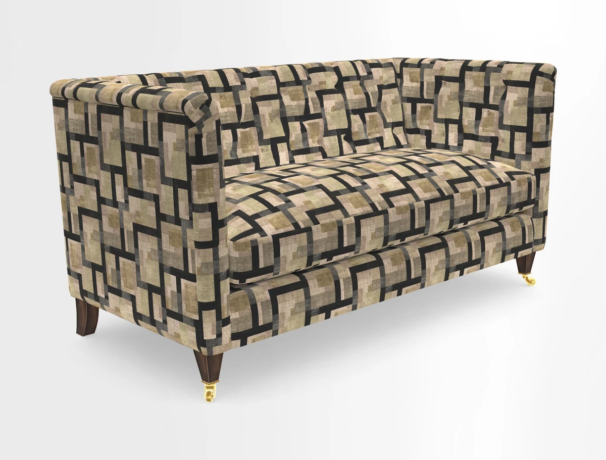 Holt Sofa in Cloth 22 Grand Teton Jade Seat in Cloth 22 Cedar Breaks Jade