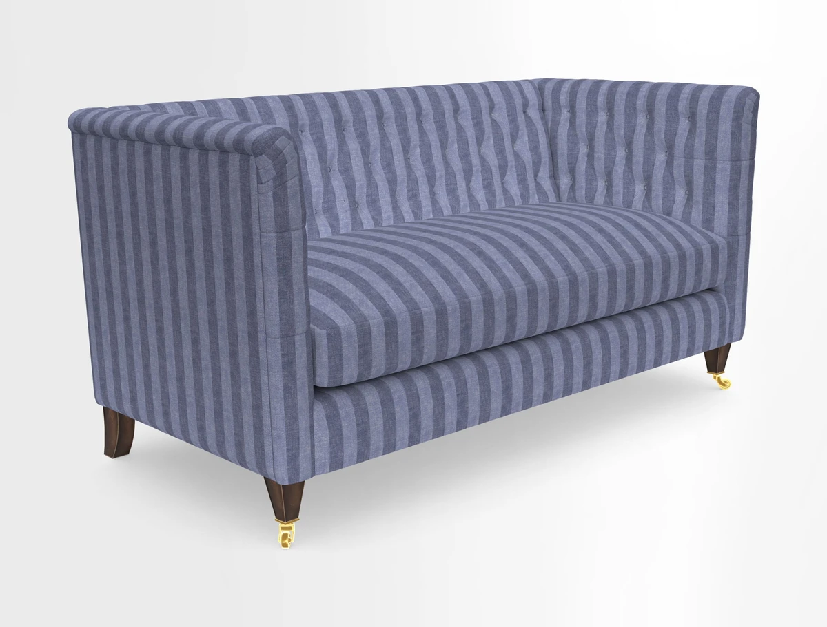 Holt Sofa in Cloth 22 Grand Teton Jade Seat in Cloth 22 Cedar Breaks Jade
