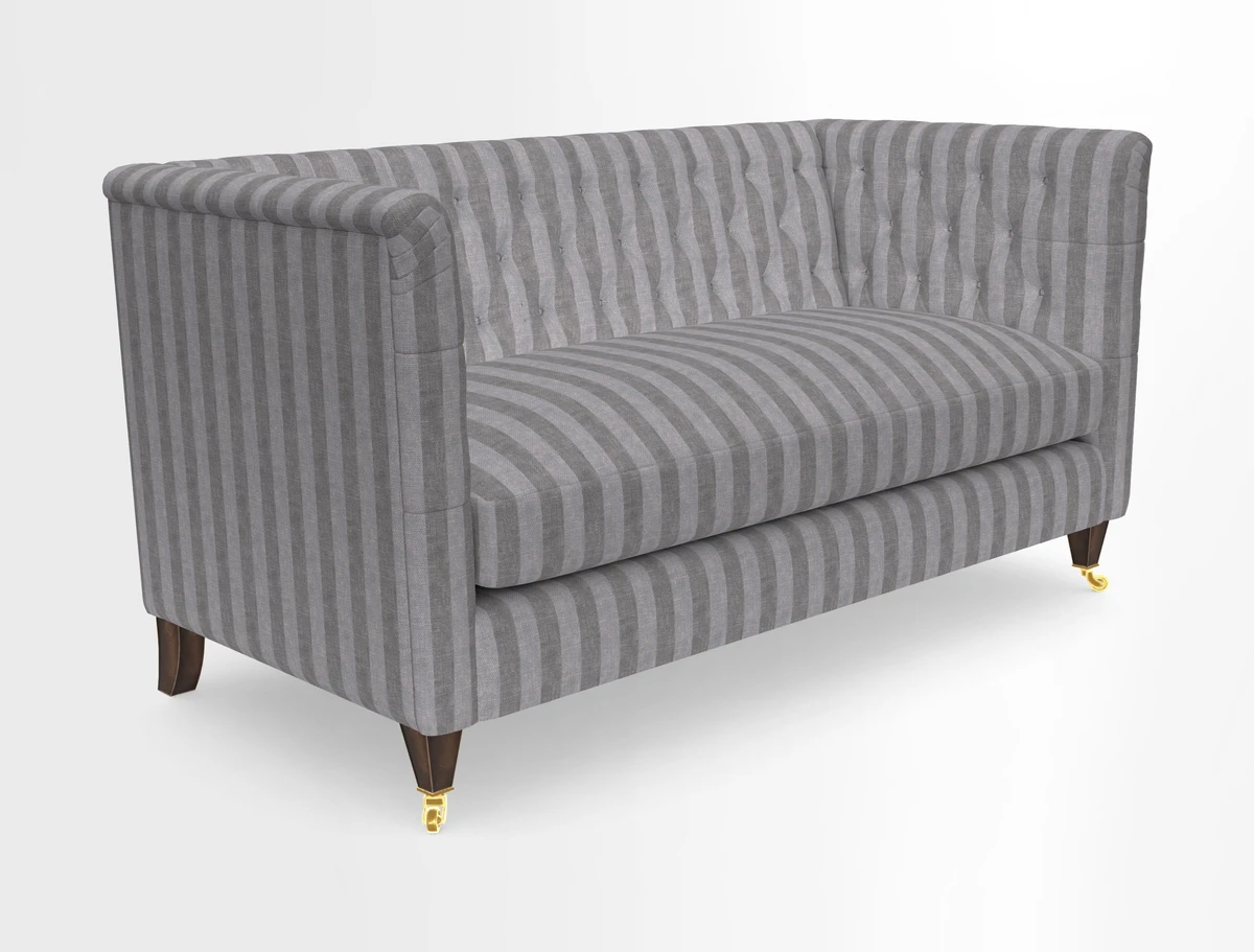 Holt Sofa in Cloth 22 Grand Teton Jade Seat in Cloth 22 Cedar Breaks Jade