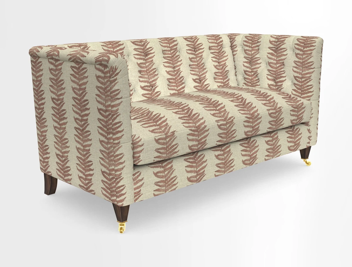 Holt Sofa in Cloth 22 Grand Teton Jade Seat in Cloth 22 Cedar Breaks Jade