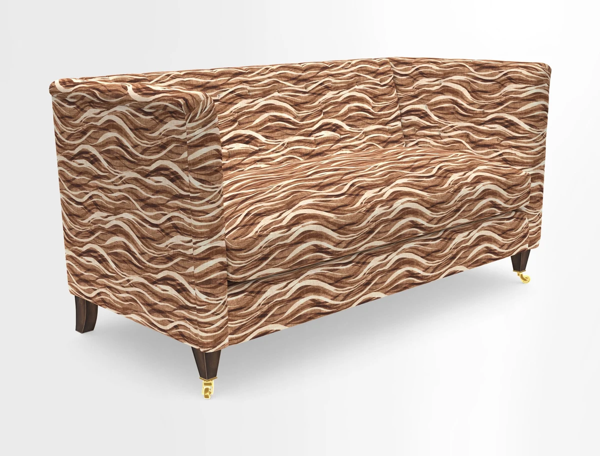 Holt Sofa in Cloth 22 Grand Teton Jade Seat in Cloth 22 Cedar Breaks Jade