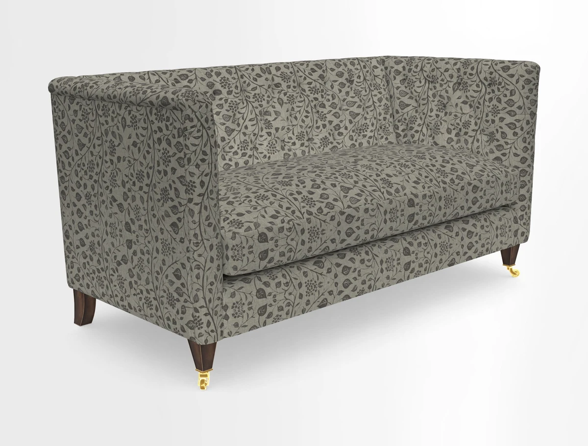 Holt Sofa in Cloth 22 Grand Teton Jade Seat in Cloth 22 Cedar Breaks Jade