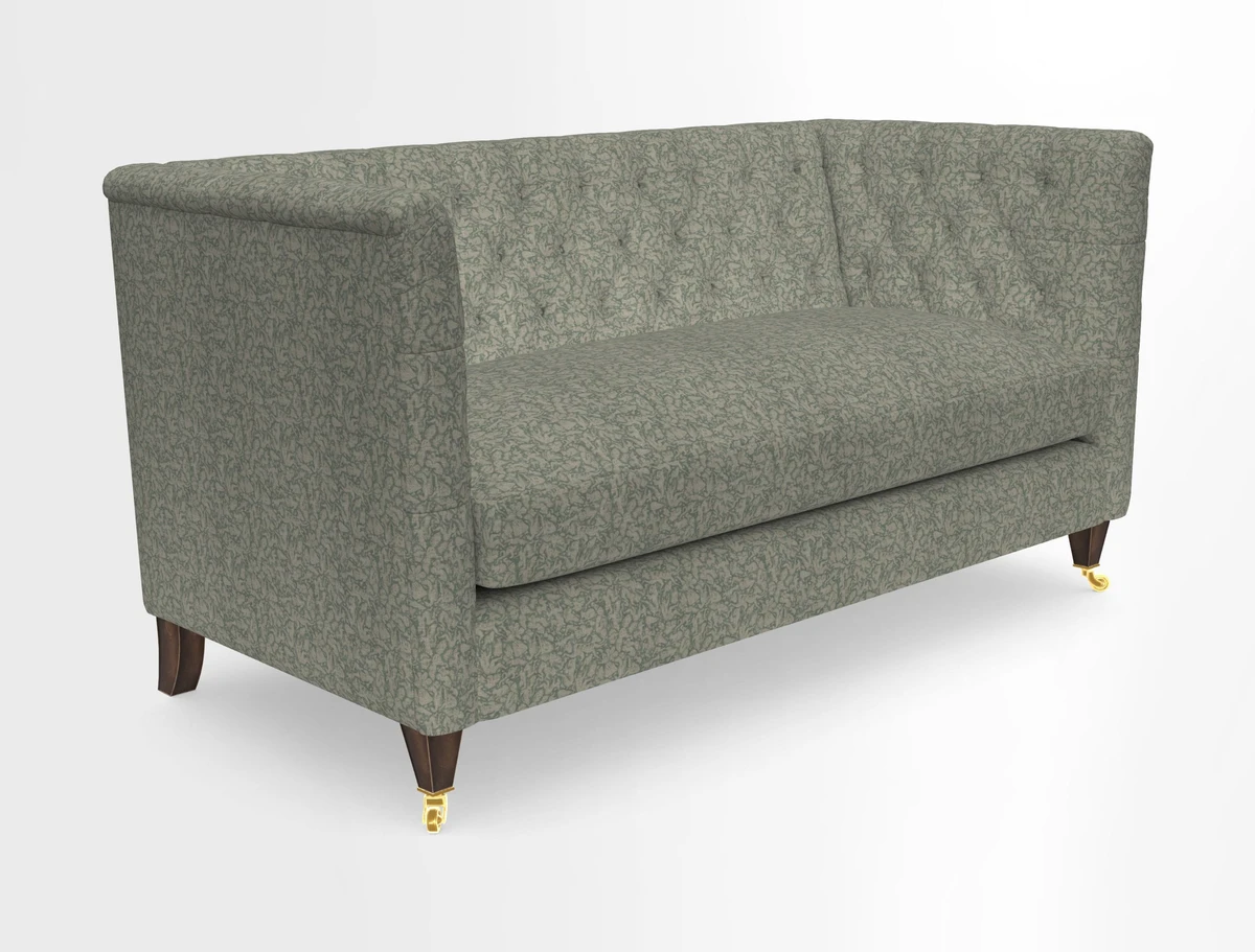Holt Sofa in Cloth 22 Grand Teton Jade Seat in Cloth 22 Cedar Breaks Jade