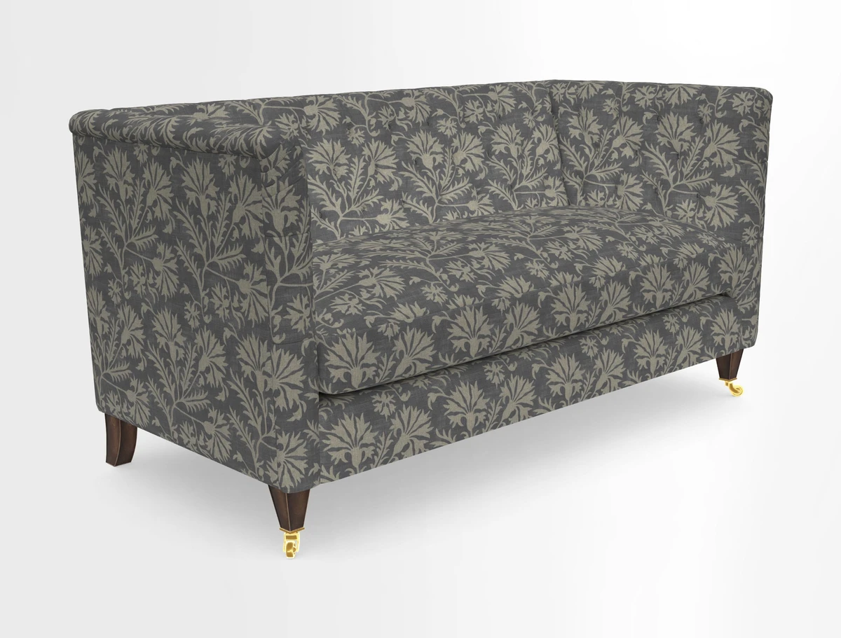 Holt Sofa in Cloth 22 Grand Teton Jade Seat in Cloth 22 Cedar Breaks Jade