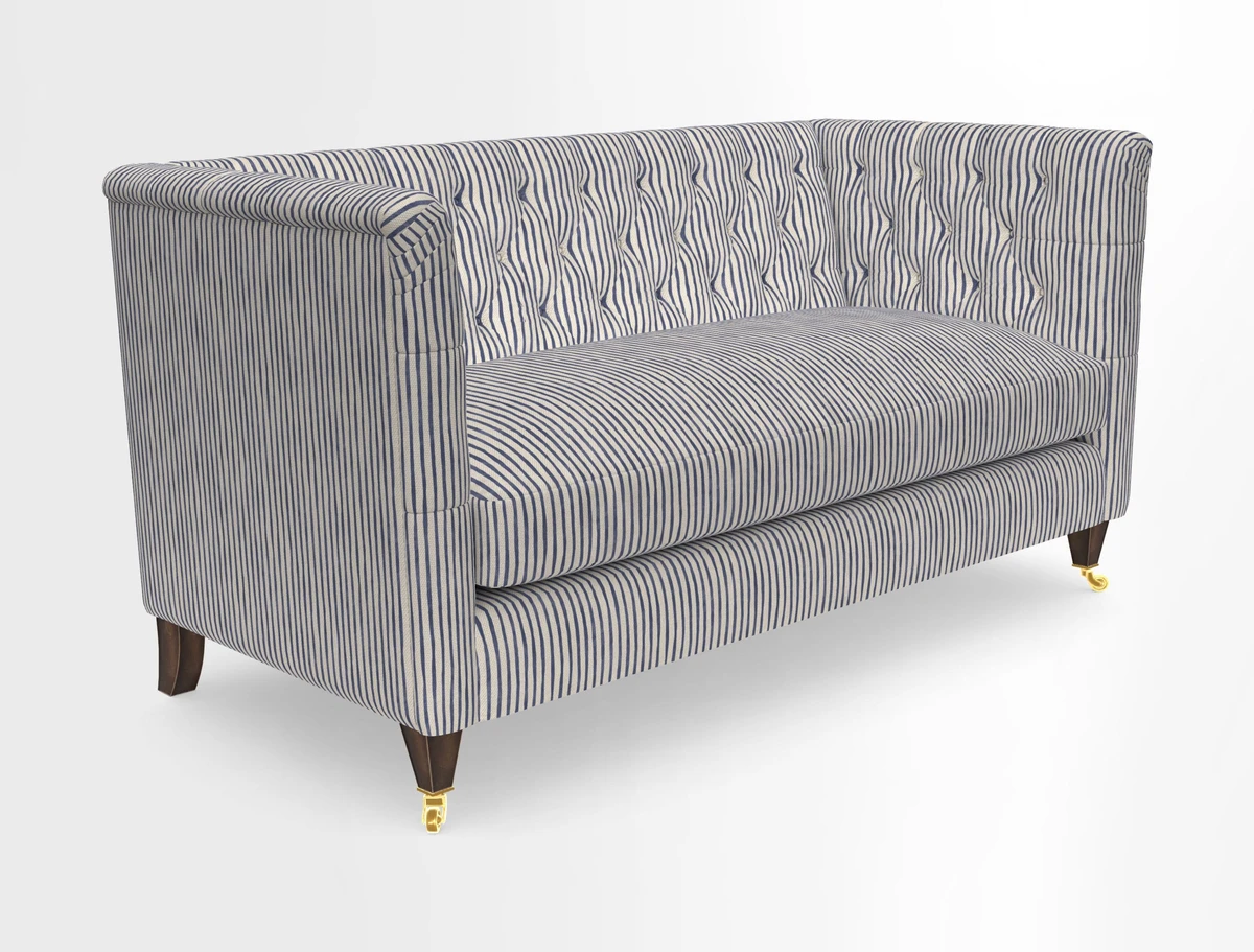 Holt Sofa in Cloth 22 Grand Teton Jade Seat in Cloth 22 Cedar Breaks Jade
