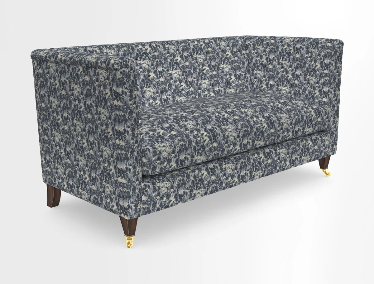 Holt Sofa in Cloth 22 Grand Teton Jade Seat in Cloth 22 Cedar Breaks Jade