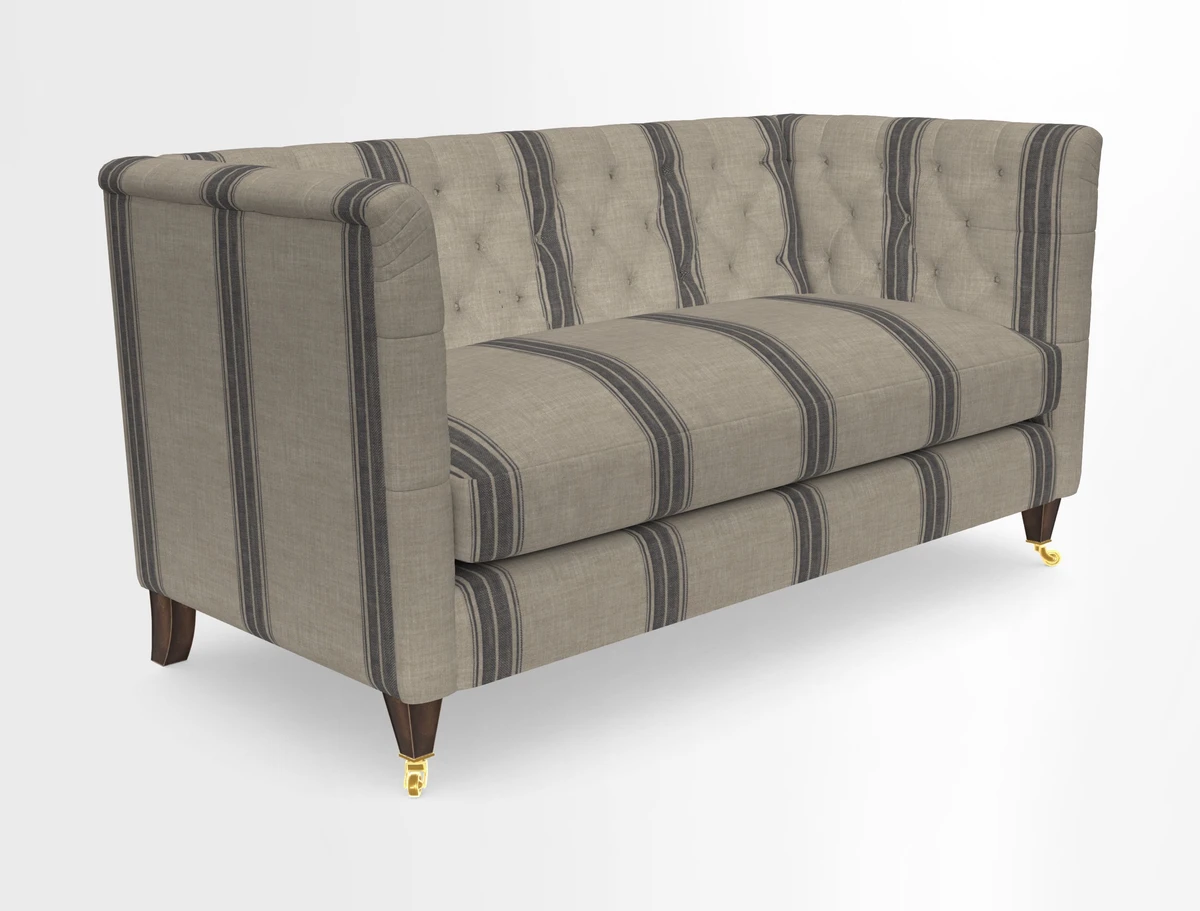 Holt Sofa in Cloth 22 Grand Teton Jade Seat in Cloth 22 Cedar Breaks Jade