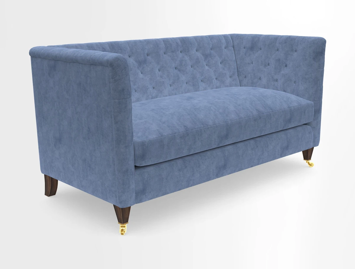 Holt Sofa in Cloth 22 Grand Teton Jade Seat in Cloth 22 Cedar Breaks Jade