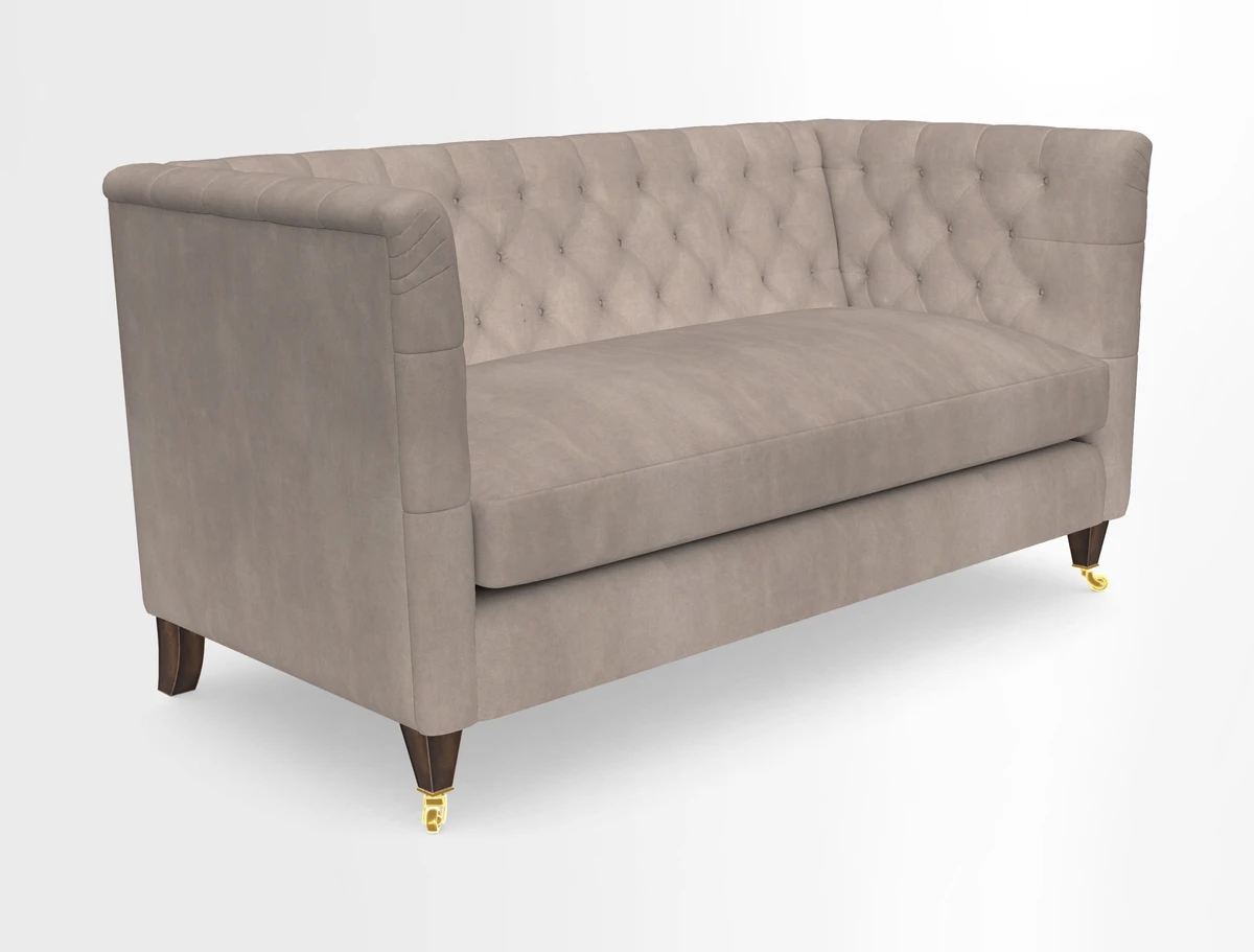Holt Sofa in Cloth 22 Grand Teton Jade Seat in Cloth 22 Cedar Breaks Jade