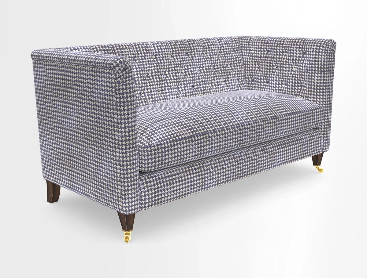 Holt Sofa in Cloth 22 Grand Teton Jade Seat in Cloth 22 Cedar Breaks Jade