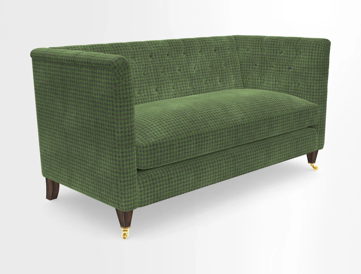 Holt Sofa in Cloth 22 Grand Teton Jade Seat in Cloth 22 Cedar Breaks Jade