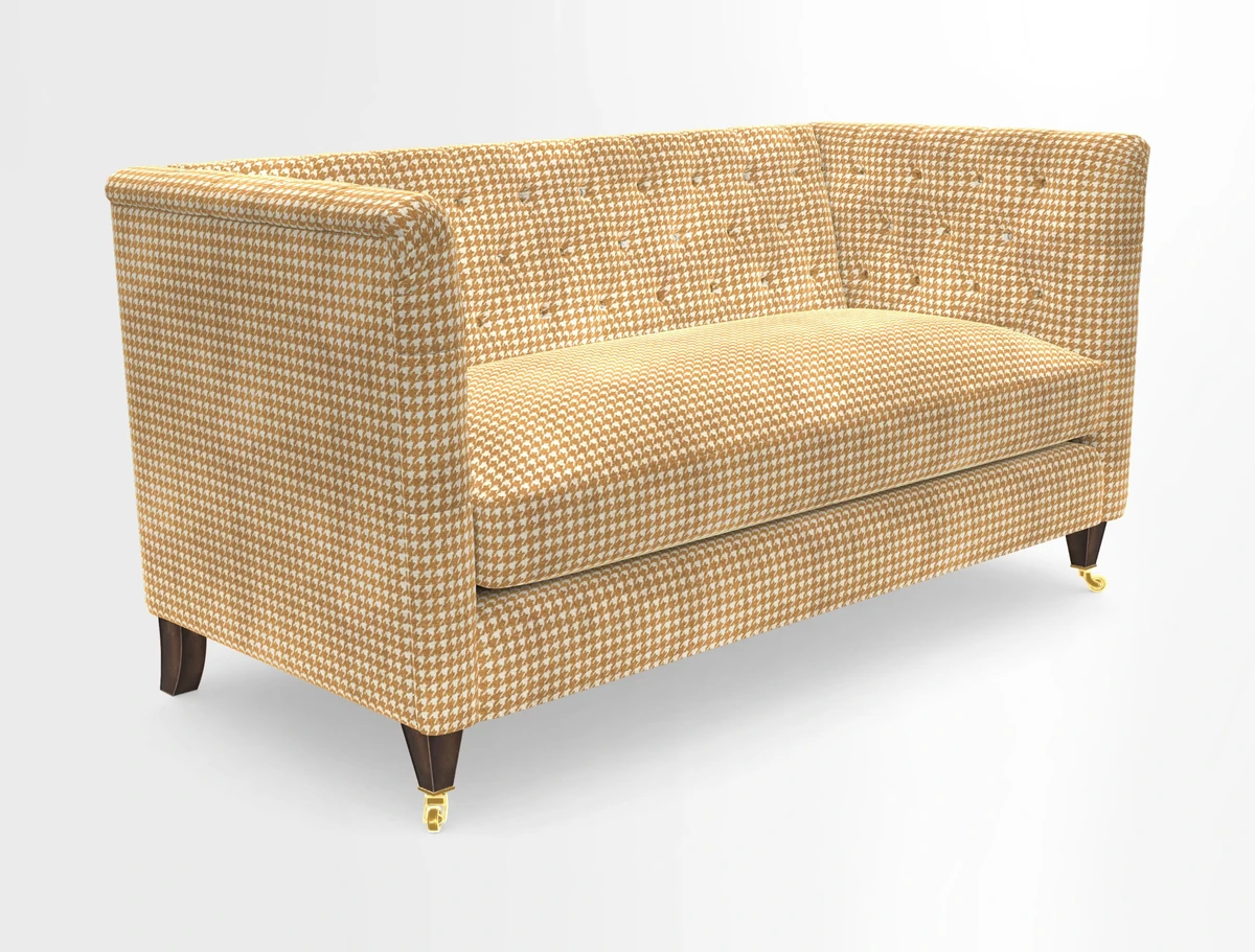 Holt Sofa in Cloth 22 Grand Teton Jade Seat in Cloth 22 Cedar Breaks Jade