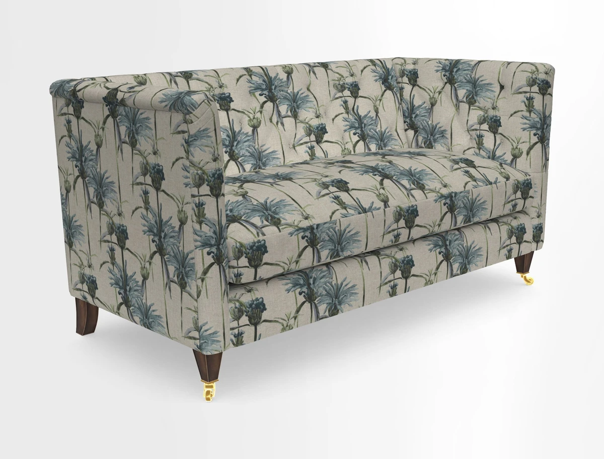 Holt Sofa in Cloth 22 Grand Teton Jade Seat in Cloth 22 Cedar Breaks Jade